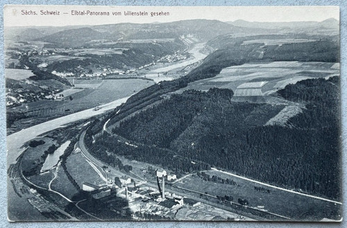 Sächs schweiz elbtal - ak,