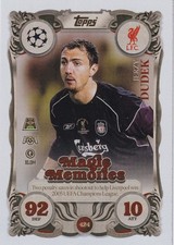 JERZY DUDEK    25-26 TOPPS MATCH ATTAX  CHAMPIONS LEAGUE  MAGIC MEMORIES  # 424