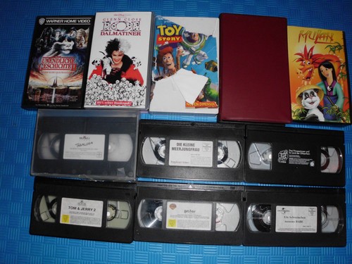 Vhs kassetten hüllen disney - kassetten,
