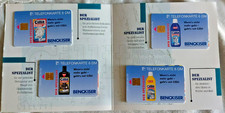 je 6 DM ,4 x Benckiser Werbung Cillit im Etui ,Telefonkarten-Edition ,unbenutzt