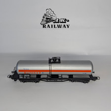 Kasselwagen BUTAGAZ H0 Silber orange LIMA Made in Italy Modellbahn Sammlerstück 