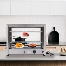 4 Etagen Warmhaltevitrine