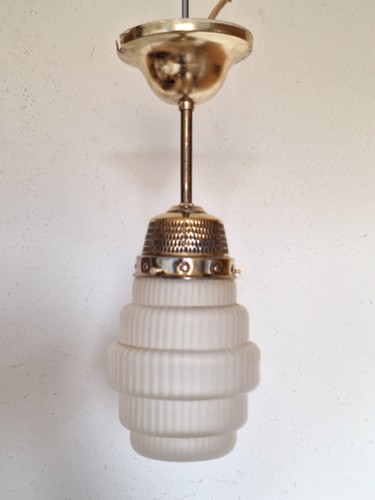 Deckenlampe glas schirm um - glas, schirm,