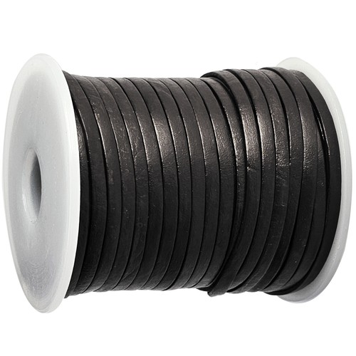 Flaches lederband farbe - |,