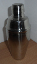 cocktail mixer shaker ca. 0,5 l / ca. H/D 20 x 8 cm