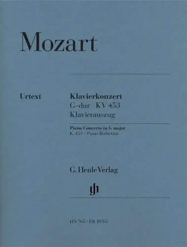 Piano concerto major - piano, g