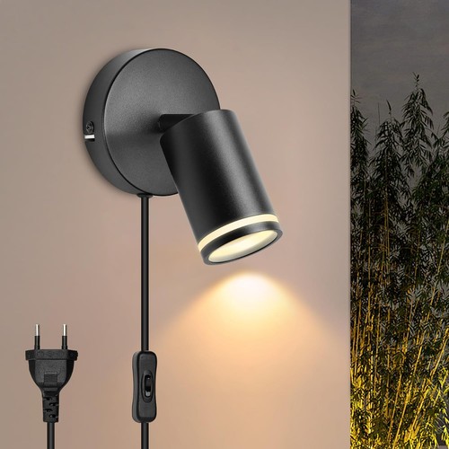 Wandlampe mit schalter - mit,