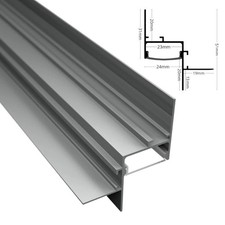 Aluminium Profil Einbau Leiste
