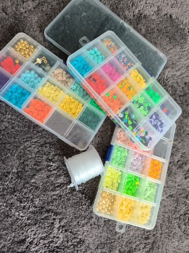 Heishi perlen set aus - heishi-perlen,