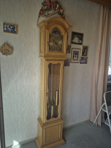 Uhr stehend gebraucht holz - stehend,