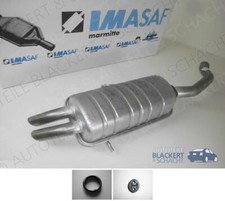 IMASAF ESD Auspuff Endtopf +
