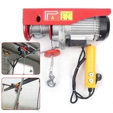 220-230V Seilwinde elektrisch bis 1000 kg inkl. Fernbedienung Motorwinde