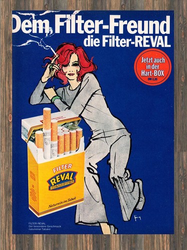Reval reklame werbeanzeige - reval,