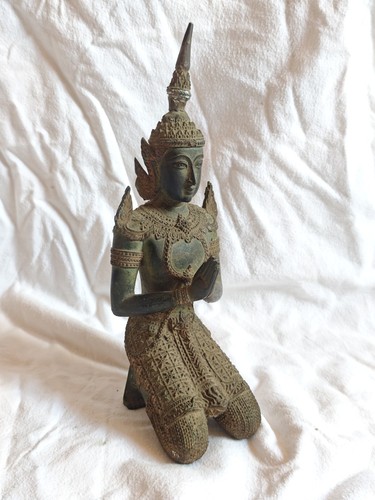 Alte bronzefigur teppanom - bronzefigur,