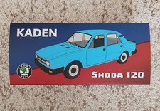 Kaden Skoda 120 in blau 1/20. 