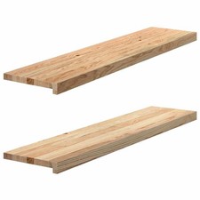 2x Fensterbank Eiche Massiv