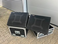2 x TW Audio C15 Monitor-Lautsprecher | Flightcase | Flugbügel
