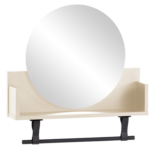 Wandregal cremebeige mit - wandregal,