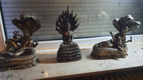 Figuren 3er set buddha - set,