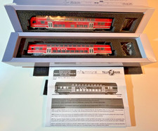 01088, 2tlg. Doppelstockwagenset, SW, S-Bahn Dresden, Ep.VI, 1:120, TT, Tillig