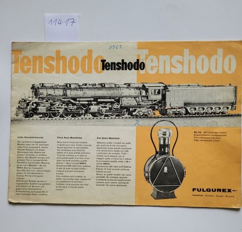 Tenshodo katalog 1963 - 1963,
