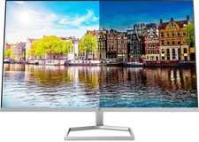 HP M27fq Monitor - 27 Zoll Bildschirm, QHD Display, 75Hz, 5ms Reaktionszeit, VGA