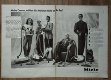 ORIG WERBUNG REKLAME 1989   MIELE  Staubsauger