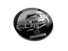 OEM Brabus Genuine Emblem Logo selbstklebend Sticker Mercedes G original schwarz