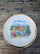 Vintage Teller "Gruss aus dem Schwarzwald" Schumann Bavaria aus den 1960ern