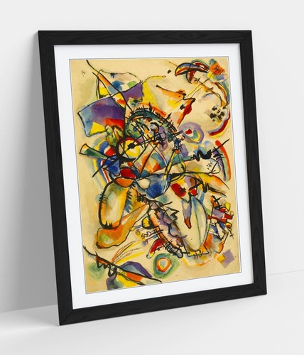 Kandinsky gelb rot lila - -,