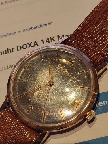 Doxa herren armbanduhr - doxa,