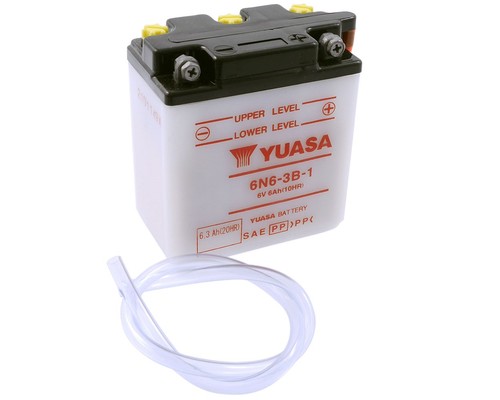 Batterie yuasa 6n6 1 - 6v, 6n6-3b-1