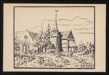 Künstler AK Radierung