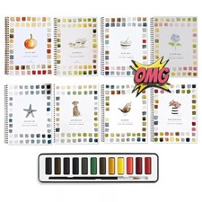 Aquarell-Arbeitsbuch für