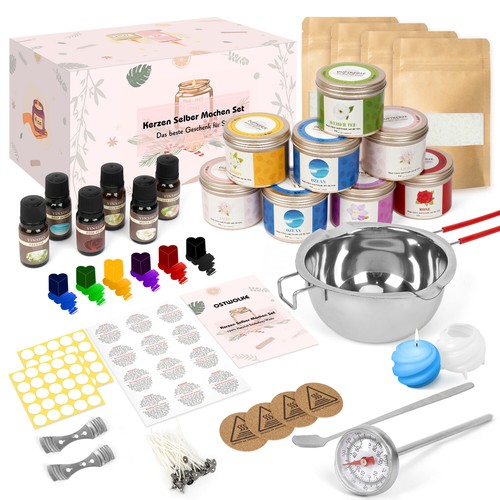 Kerzenherstellung kit diy - kerzenherstellung,