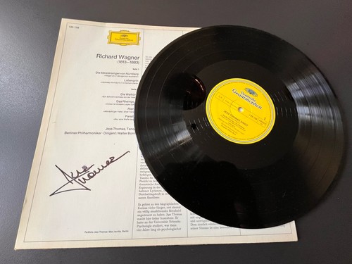Vinyl signiert jess thomas - signiert,