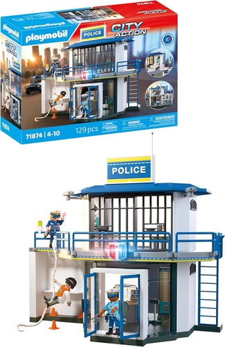 Playmobil polizeistation mit - playmobil,