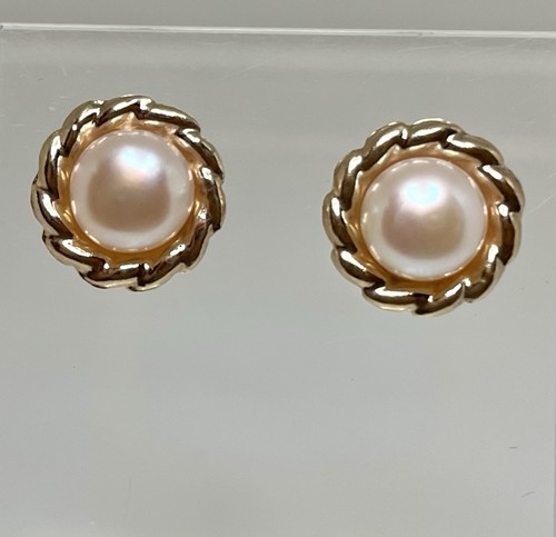 Vintage 9ct gelbgold perlen - vintage,