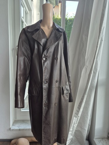 Ledermantel hugo boss l - boss, xl