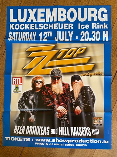 Konzertposter top beer - konzertposter, zz