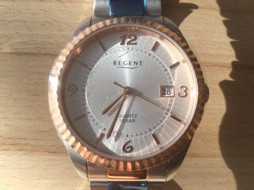 Regent armbanduhr bicolor - armbanduhr,
