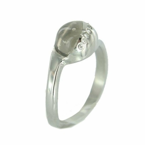 Skagen damen ring silber - ring, rauch