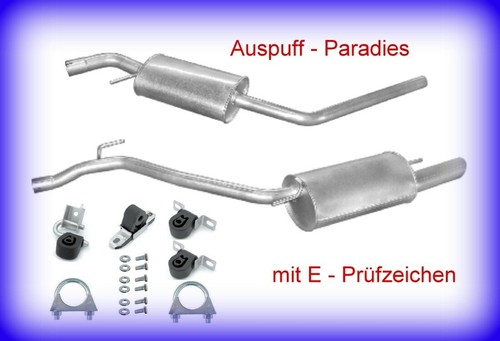 Abgasanlage auspuff für t4 - auspuff,