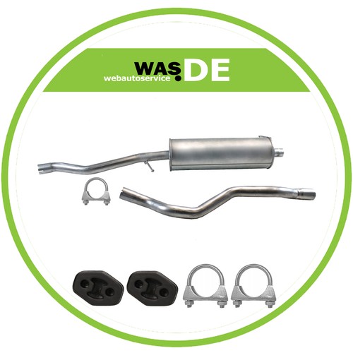 Auspuff mittelschalldämpfer - auspuff,