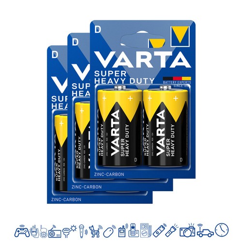 Varta 2020 mono r20 - x,