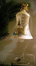 Lauscha glas glocke - glas,