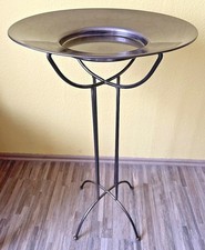 Deko ständer mit - mit, metallschale