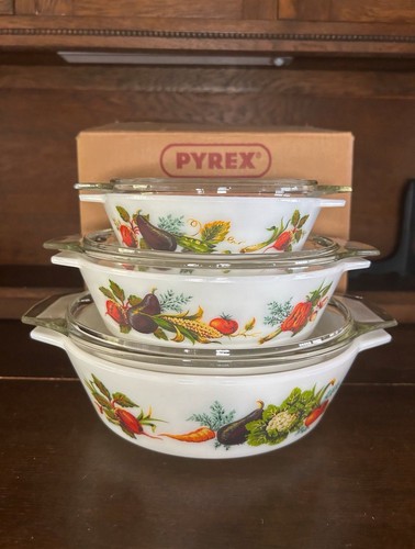 Vintage pyrex market garden - vintage,