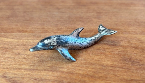 Delfin delphin figur metall - figur,