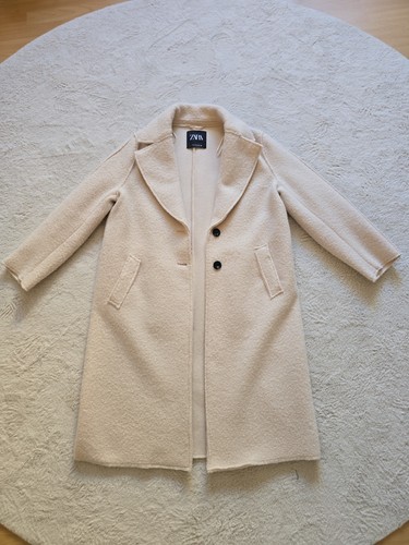 Zara mantel creme wie - creme, neu